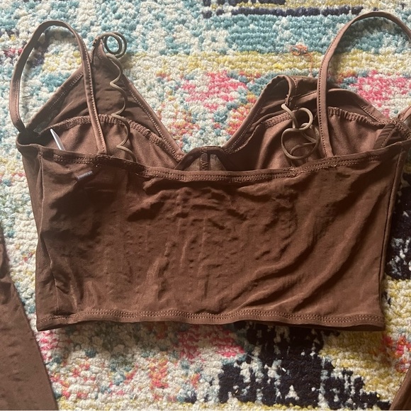 Cape clique crop top with long gloves size M - Picture 4 of 9